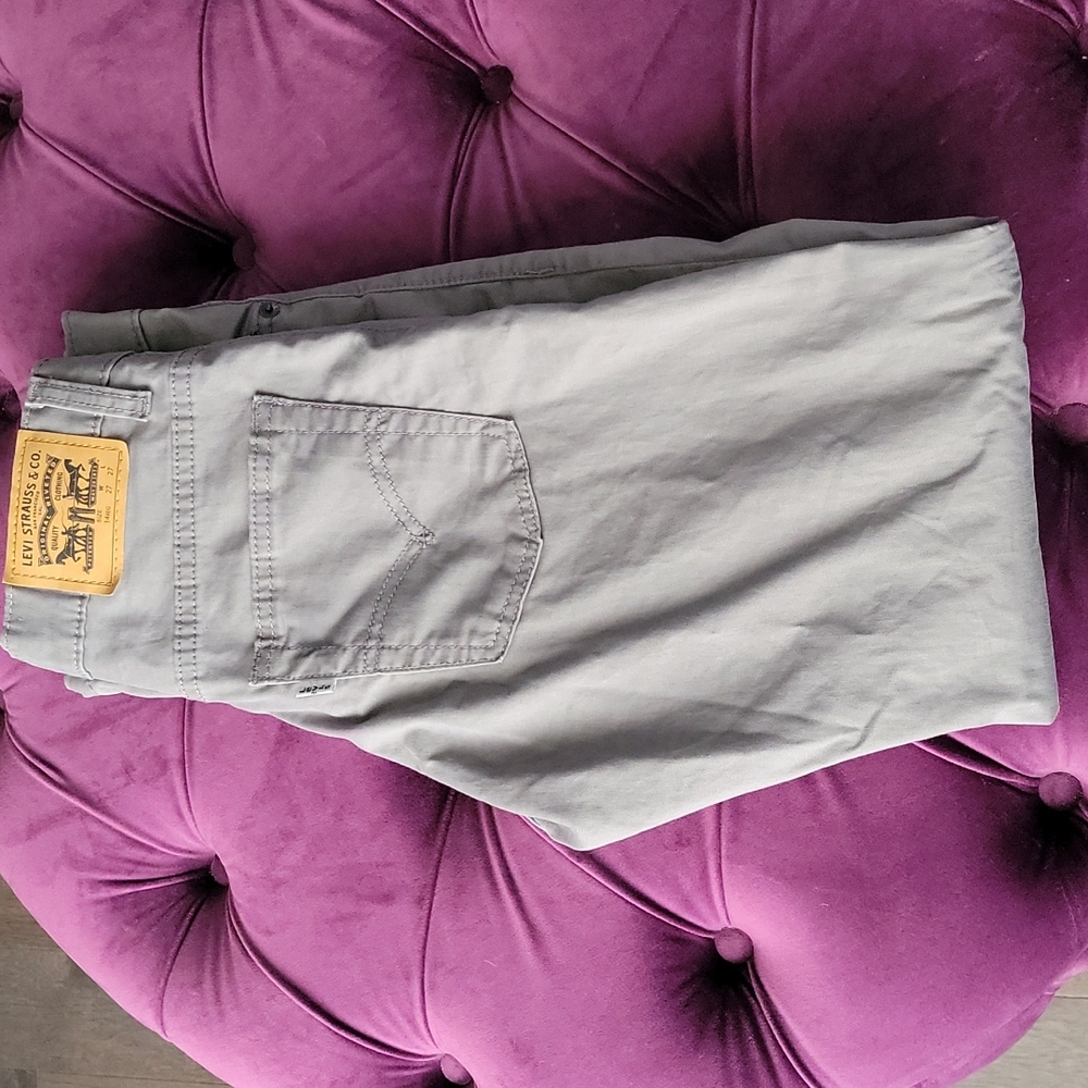 Boys Levi 511 Slim fit gray pant